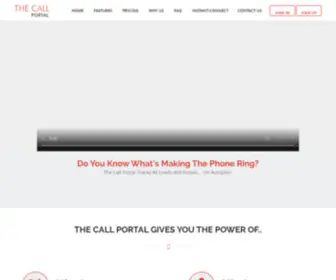 Calltrackerjack.com(The Call Portal) Screenshot