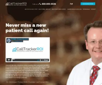 Calltrackerroi.com(Never Miss Another New Patient Opportunity Again) Screenshot