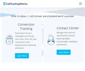 Calltrackingmetrics.com(Marketing Analytics & Attribution Solution) Screenshot