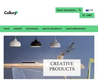 Calluccy.com(Callucy Gadgets Store Unique Items at Discounted Prices) Screenshot