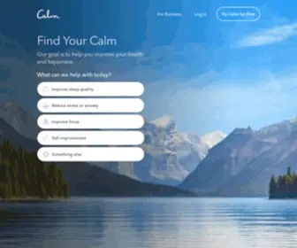 Calm.com(The #1 App for Meditation and Sleep) Screenshot