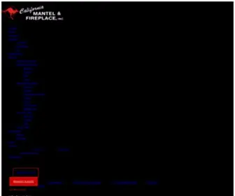 Calmantel.com(California Mantel and Fireplace) Screenshot