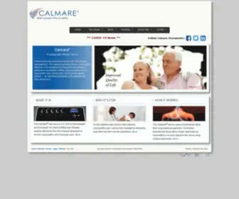 Calmarett.com(Calmare Pain Therapy Treatment) Screenshot