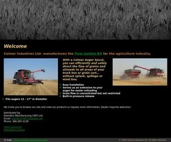 Calmarindustries.com(Calmar Industries Ltd) Screenshot