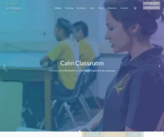 Calmclassroom.com(Calm Classroom) Screenshot