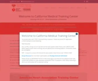 Calmedtrainingcenter.com(American Heart Association BLS) Screenshot