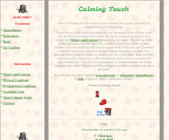 Calmingtouch.co.uk(Calming Touch) Screenshot