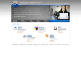 Calmktng.com(Direct Mail Marketing Company) Screenshot