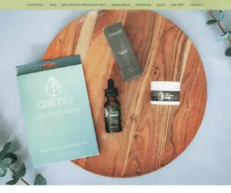 Calmlycbd.com(#1 Delta 8 Hemp THC Brand) Screenshot