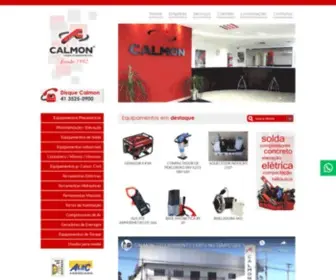 Calmon.com.br(CALMON Locação de Equipamentos) Screenshot