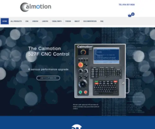 Calmotion.com(Home Page) Screenshot