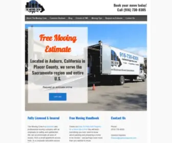 Calmovingcrew.com(Auburn California Movers) Screenshot