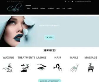 Calmspaandsalon.com(Pleasant Grove Day Spa & Salon) Screenshot