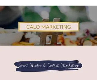 Calomarketing.com(Calo Marketing) Screenshot