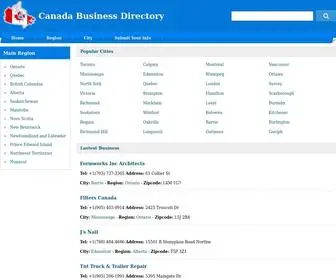 Calooks.com(Canada Business Directory) Screenshot