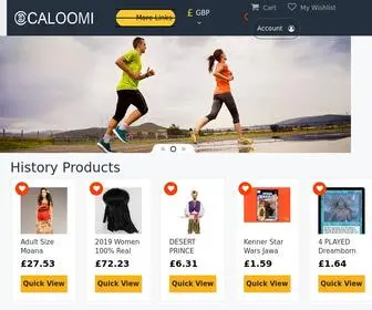 Caloomive.com(HOT SALE And Unbeatable Low Prices) Screenshot