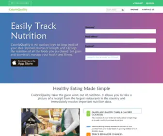 Caloriequality.com(Caloriequality) Screenshot