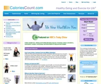 Caloriescount.com(Calories Count) Screenshot