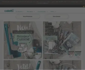 Calotti.de(Dein Drehkellenspatel für den Thermomix®) Screenshot