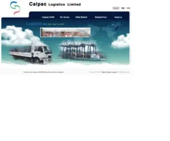 Calpac.com.hk(Calpac Logistics Limited) Screenshot