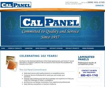 Calpanel.com(Cal Panel) Screenshot