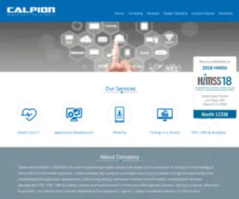 Calpion.com(Experience Excellence) Screenshot