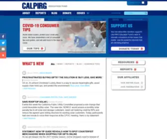 Calpirgedfund.org(CALPIRG Education Fund) Screenshot