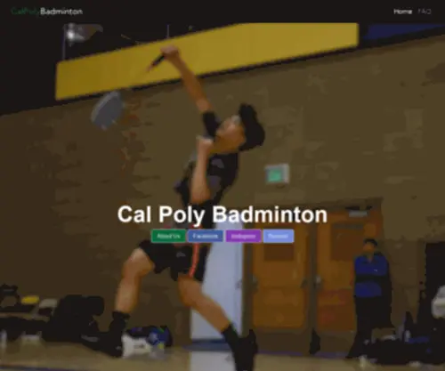 Calpolybadminton.com(Calpolybadminton) Screenshot