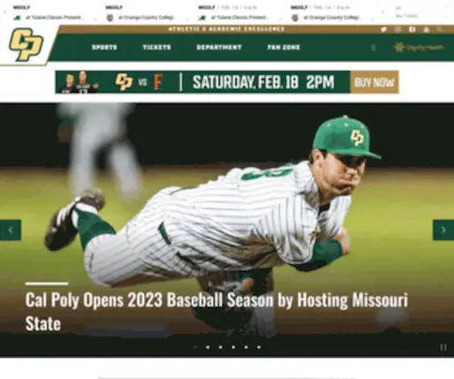 Calpolymustangs.com(Calpolymustangs) Screenshot