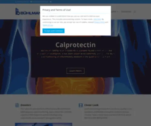 Calprotectinassays.ch(Calprotectin Assays) Screenshot