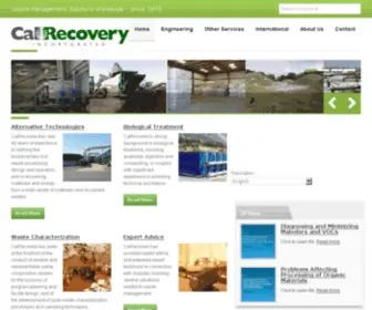 Calrecovery.com(CalRecovery, Inc) Screenshot