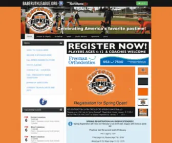 Calripkensarasota.com(SARASOTA CAL RIPKEN LEAGUE) Screenshot