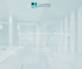 Calshowerdoor.com(California Shower Door) Screenshot