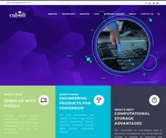 Calsoftinc.com(Digital Product Engineering Services) Screenshot
