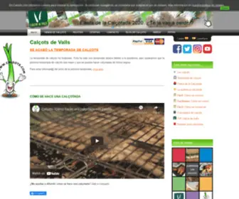 Calsots.com(Calçots) Screenshot