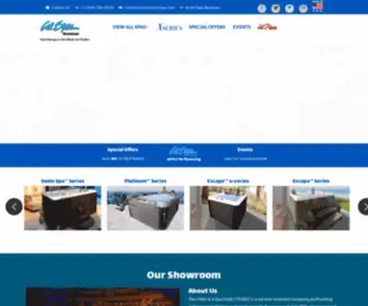 Calspasbozeman.com(Hot tubs and swim spas for sale in Bozeman) Screenshot