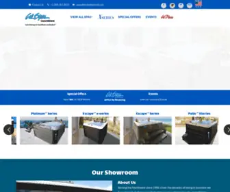 Calspascoeurdalene.com(Hot tub swim spa for sale. CalspasCoeurdAlene) Screenshot