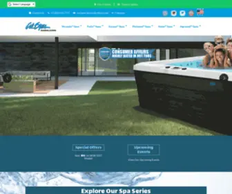 Calspasguadalajara.com(Hot tubs and swim spas for sale in) Screenshot