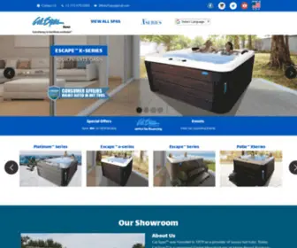 Calspasreno.com(Hot tub swim spa for sale. CalSpasReno) Screenshot