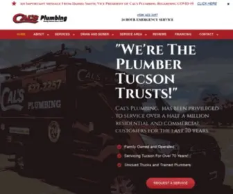 Calsplumbing.com(Cal's Plumbing) Screenshot