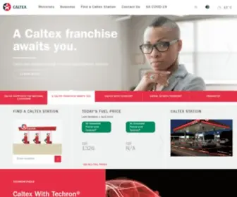Caltex.co.za(Caltex South Africa) Screenshot