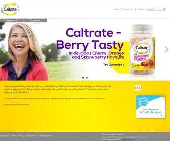 Caltrate.ca(Home) Screenshot