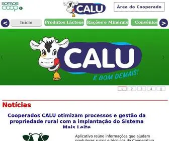 Calu.com.br(Cooperativa Agropecuária Ltda Uberlândia) Screenshot