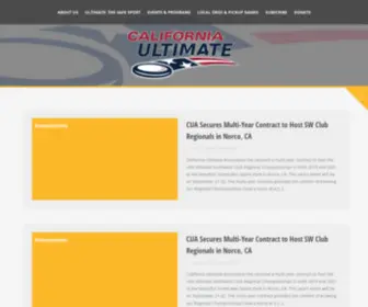 Calulti.org(State-Based Organization of USA Ultimate) Screenshot