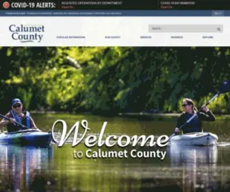 Calumetcounty.org(Calumet County) Screenshot