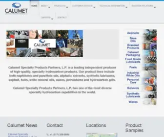 Calumetspecialty.com(Specialty Products Partner) Screenshot