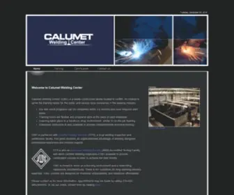 Calumetweldingcenter.com(Calumet Welding Center) Screenshot