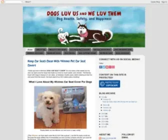 Caluvsdogs.com(Dogs Luv Us and We Luv Them) Screenshot