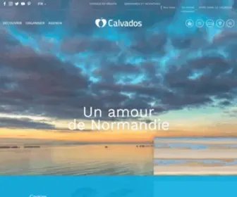 Calvados-Tourisme.com(Tourisme en Normandie) Screenshot