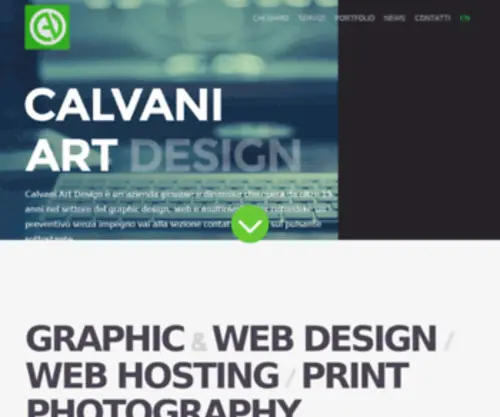 Calvaniartdesign.it(Calvani Art Design) Screenshot
